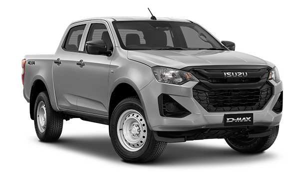 Isuzu 2024 D-Max 4x4 SX Crew Cab mercury silver